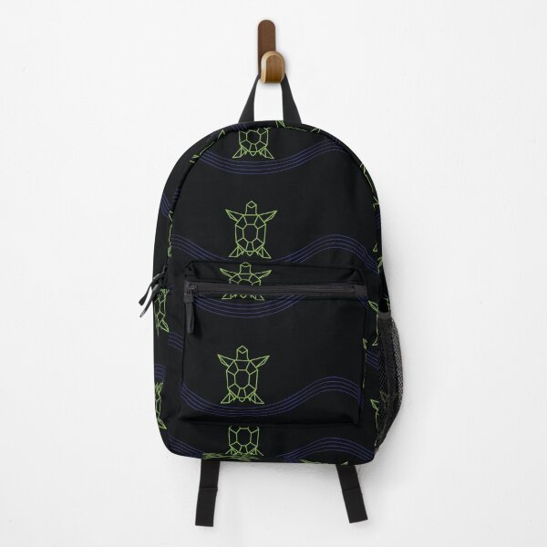 Item preview, Origami Turtle Color lines on black designed and sold by Give Me that Pencil.