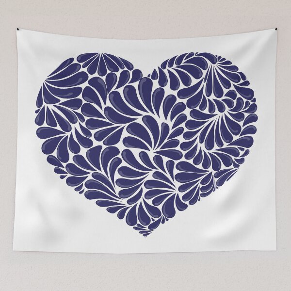 Item preview, Mexican Talavera Heart designed and sold by Akbaly.