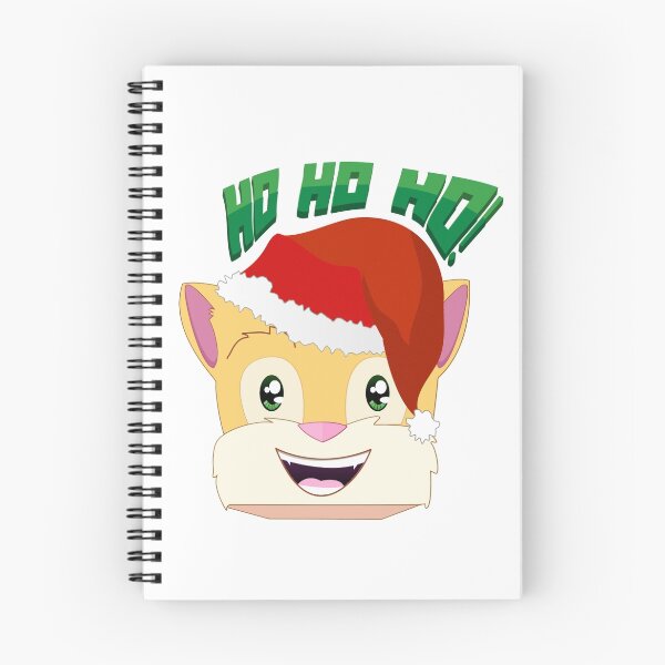 Item preview, Minecraft Youtuber Stampy Cat - Santa / Christmas / Winter / Holiday Limited Edition "Ho Ho Ho!" designed and sold by truefanatics.