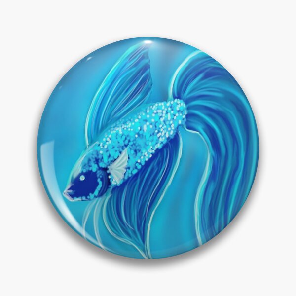 Item preview, Astral Glowing Betta Guardian designed and sold by PaintedPuffer.