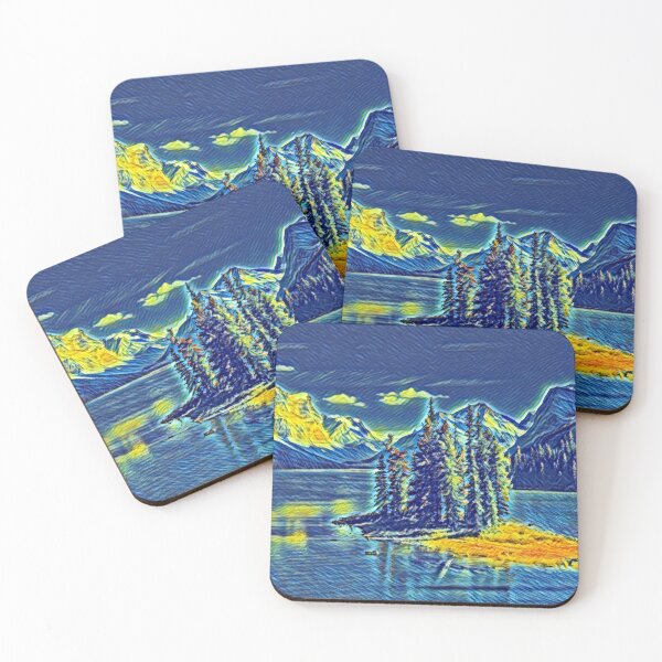 Item preview, Spirit Island- Jasper National Park, Canada designed and sold by Adventure Alberta.