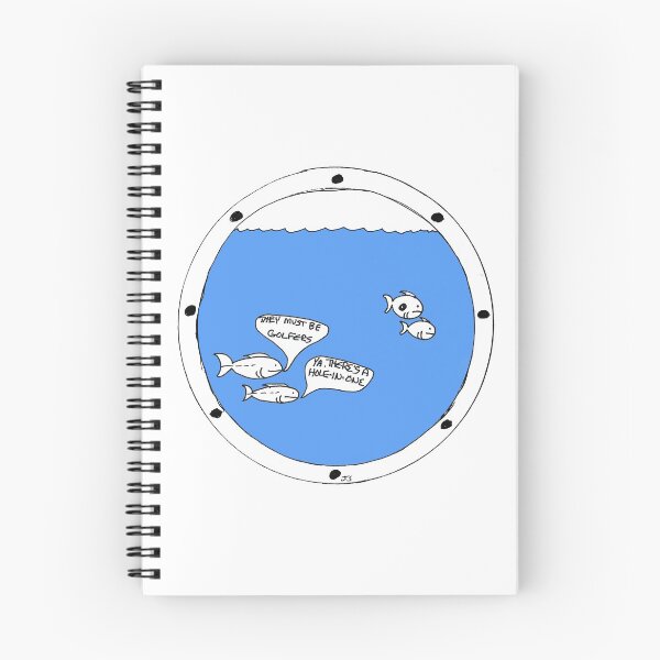 Item preview, FishQuips No. 11: Hole in One, Fish Humor Comic designed and sold by FishQuips.