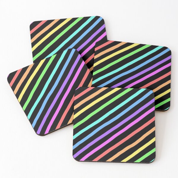 Item preview, Neon Rainbow stripe designed and sold by crazychameleon.