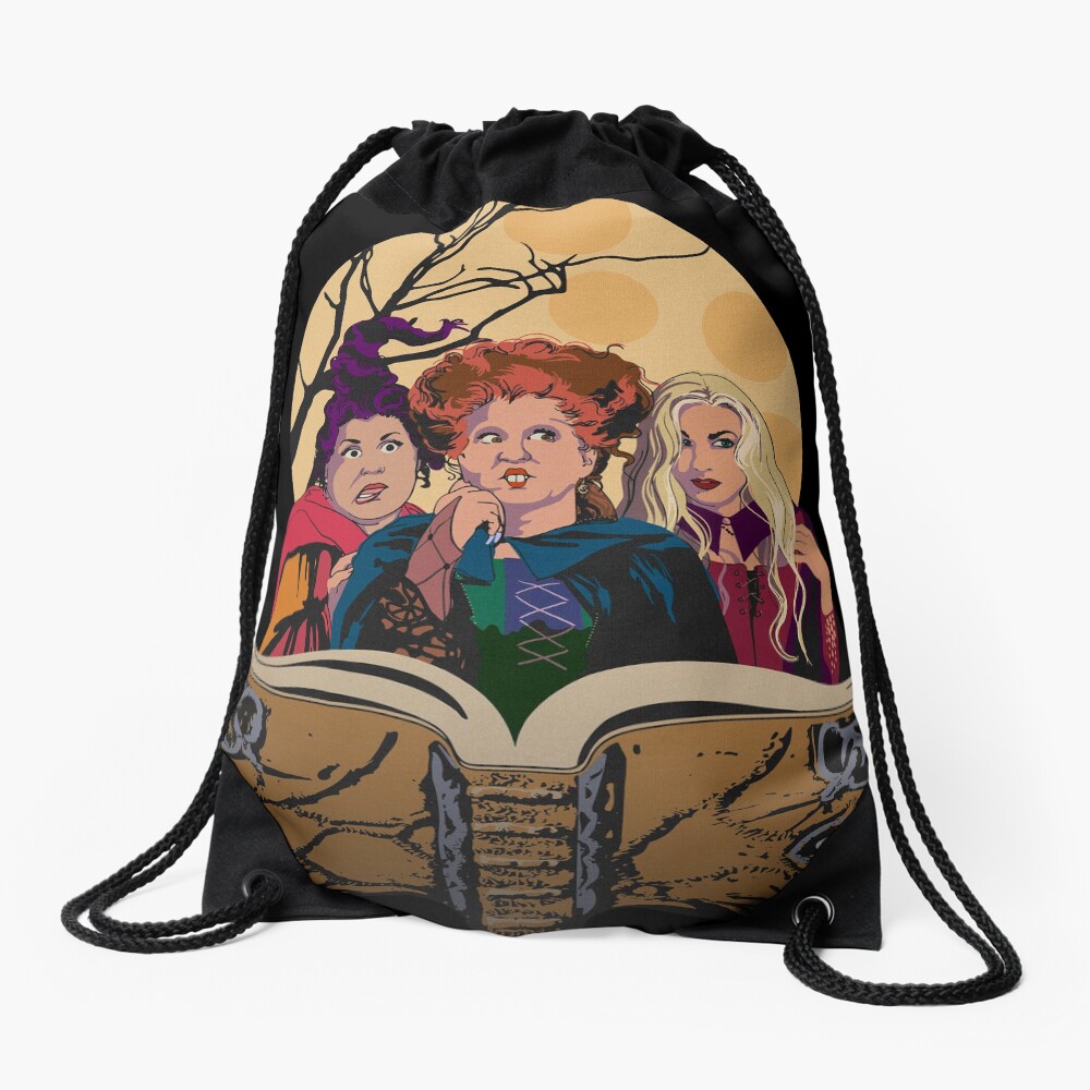 Hocus Pocus Sanderson Sisters Drawstring Bag