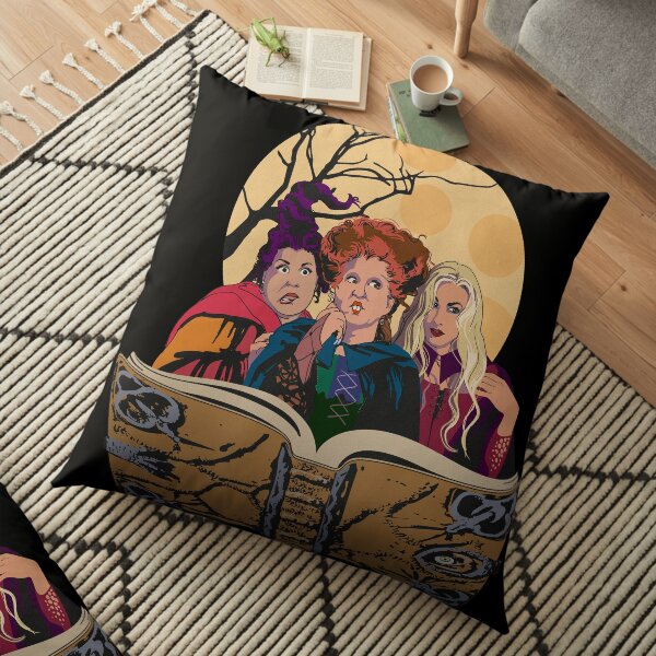Hermanas Hocus Pocus Sanderson Cojines de suelo