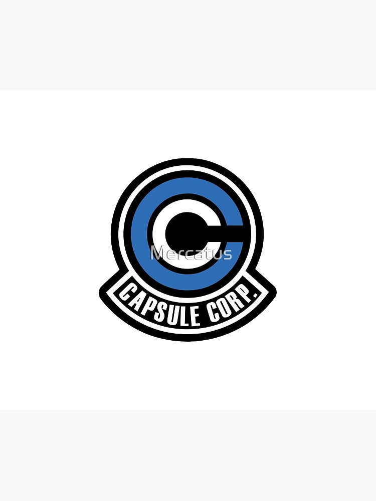 "Capsule Corp Logo (Color)" Poster for Sale by Mercatus Redbubble
