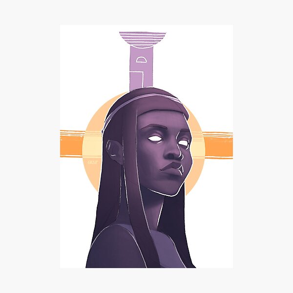 Nephthys Epagomenal Portrait Photographic Print