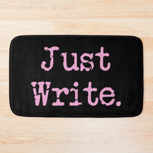 Item preview, Just Write. Vertical Pink Type designed and sold by TeaRoseWriter.