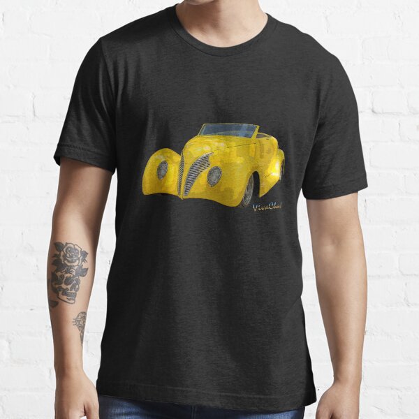 Yellow Roadster T-Shirt from VivaChas! ~:0) Essential T-Shirt