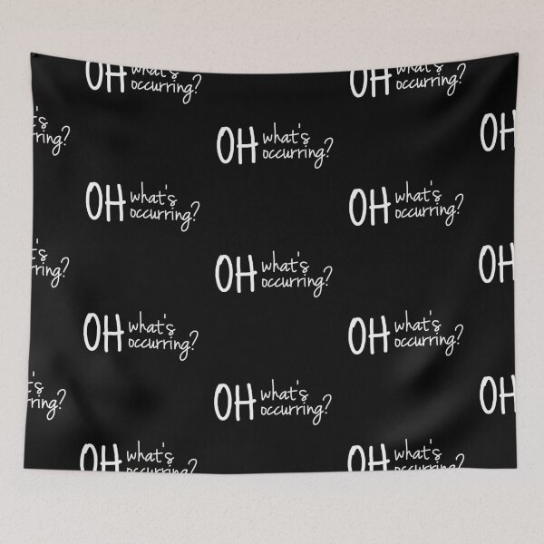 Item preview, Oh whats occurring nessa quote gavin and stacey white designed and sold by emcazalet.