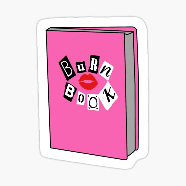 hex girl Burn Book Sticker