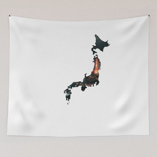 Item preview, Japan Map designed and sold by Kaixiu-Art.
