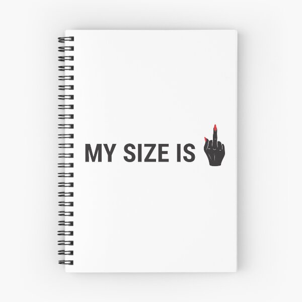 Item preview, My size is f*ck you designed and sold by empowered-gal.