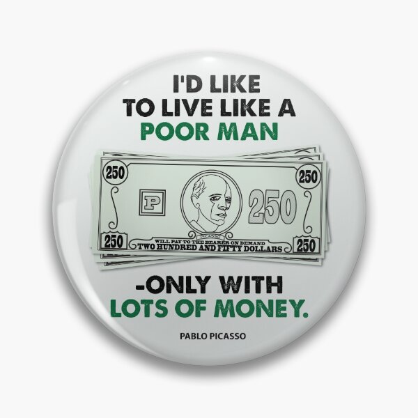 Item preview, Live Like a Poor Man With Lots of Money designed and sold by Rennie Palmer.