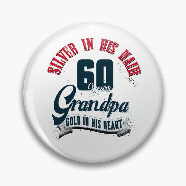 Item preview, Grandpa, 60th birthday, 60 years, gift designed and sold by JIGGO.