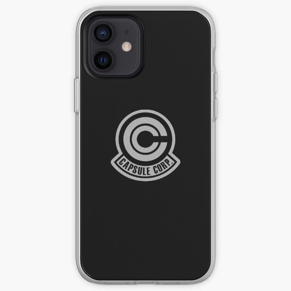 Capsule Corp Logo (Gray) iPhone Soft Case