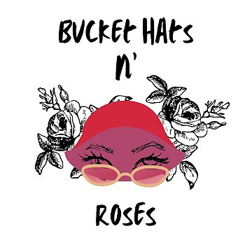 Artwork thumbnail, Red Bucket Hats n' Roses by jsola