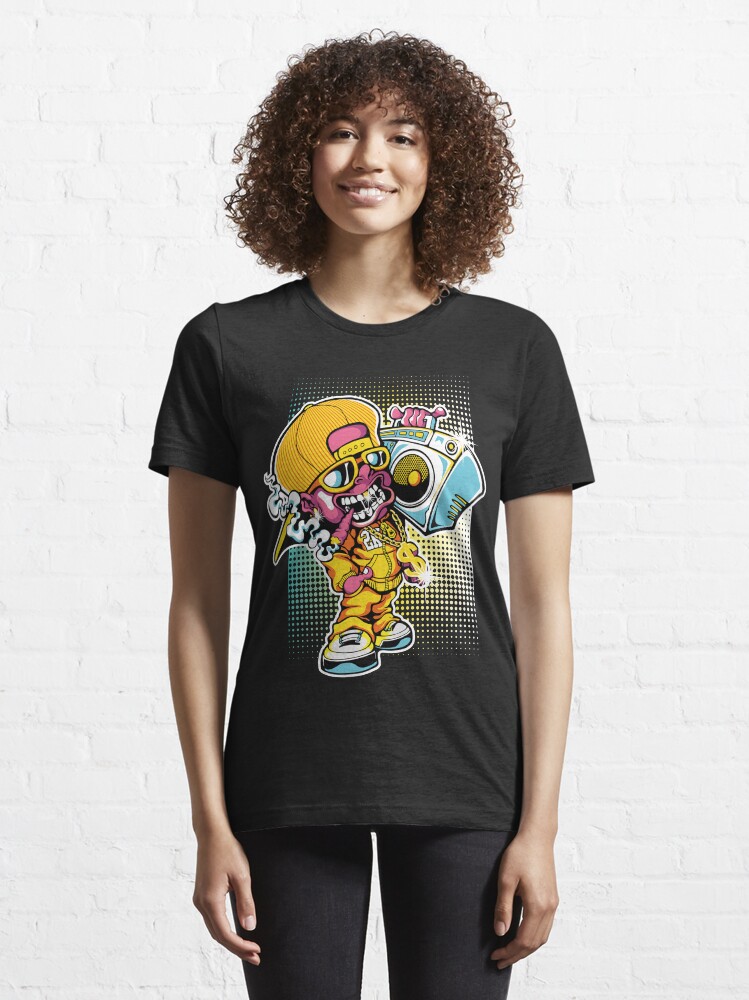 Alternate view of Ghetto Rapper Essential T-Shirt