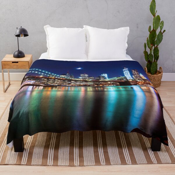 Item preview, New York City Skyline and Brooklyn Bridge designed and sold by Mitchell Grosky.