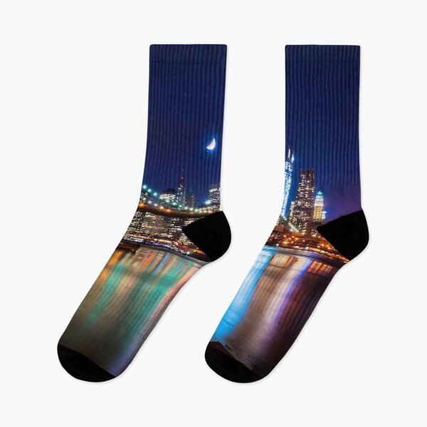 Item preview, New York City Skyline and Brooklyn Bridge designed and sold by Mitchell Grosky.