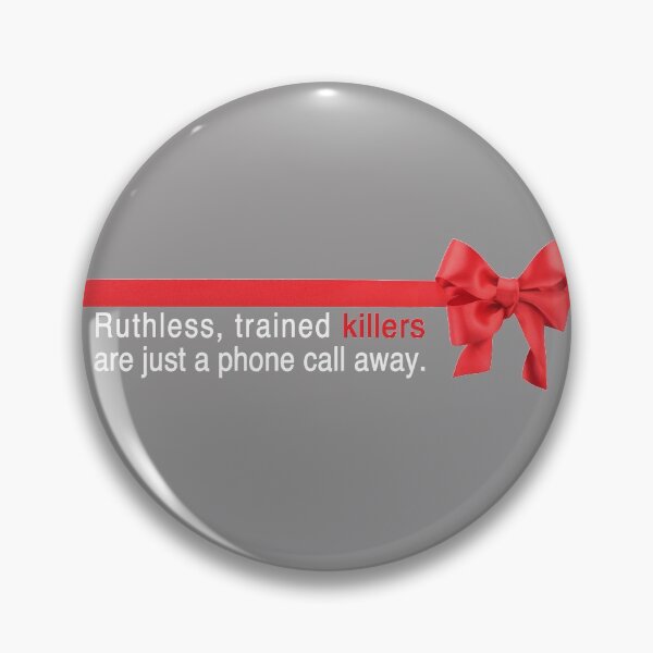 Item preview, Love Actually - Ruthless Trained Killers designed and sold by hailish.