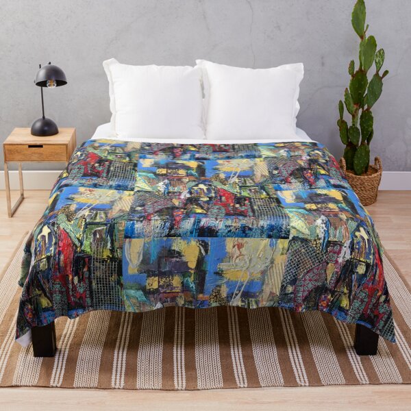 Item preview, Vibey Detail:  (Blue, Green, Red, Yellow, Gold, Black) Zweng Art designed and sold by Zweng at Home.