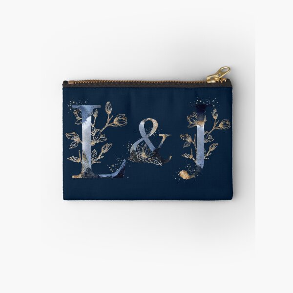 Item preview, Floral Initials L&J for a couple, Monogrammed designed and sold by PinkLotusArt.