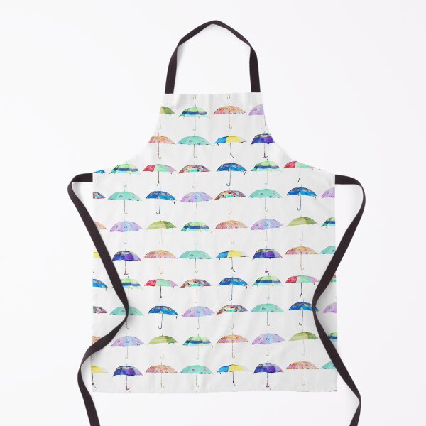 Item preview, Bright Hand-Painted Umbrellas by Zweng Art (White Background) designed and sold by Zweng at Home.