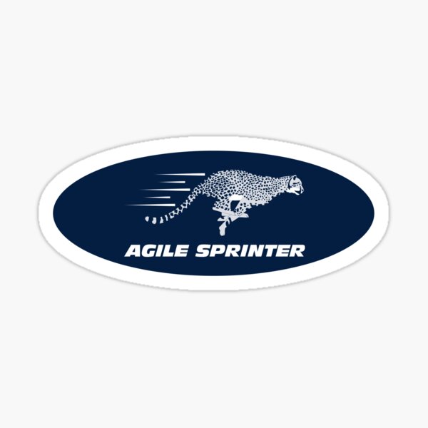 Item preview, Agile Sprinter designed and sold by PrairieGrouse.