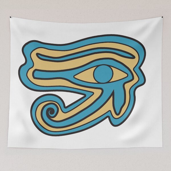 Item preview,  eye of horus muted colors sticker designed and sold by mariahparker111.