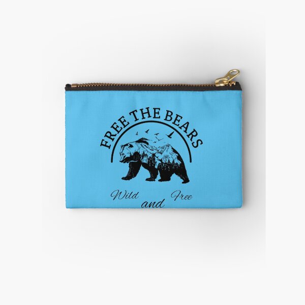 Item preview,  Free The Bears, Wild and Free designed and sold by thebearderhood.