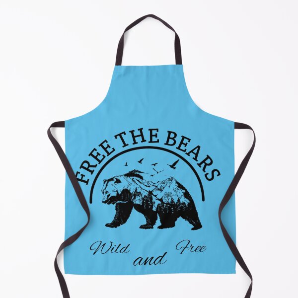 Item preview, Free The Bears, Wild and Free designed and sold by thebearderhood.