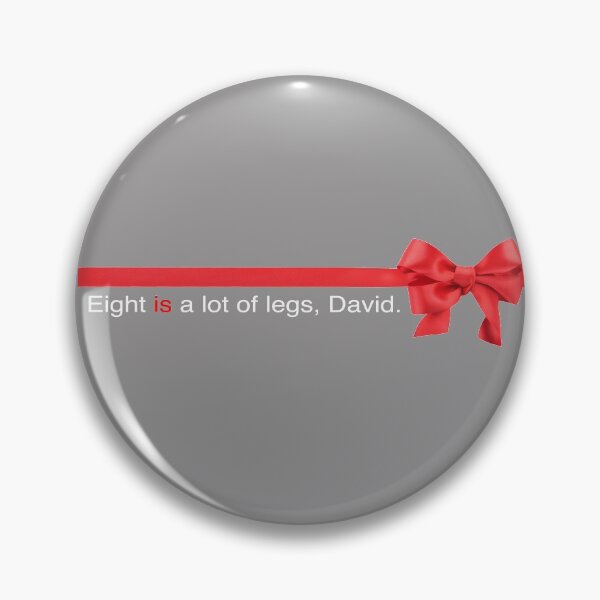 Item preview, Love Actually | Eight is a lot of legs, David. designed and sold by hailish.