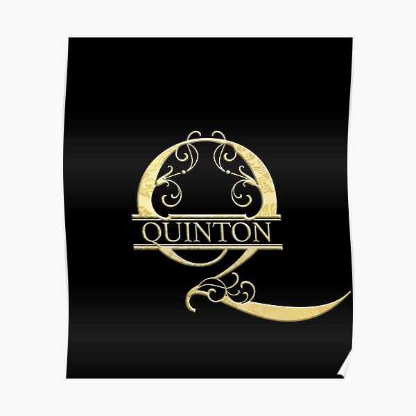 Quinton Posters Redbubble