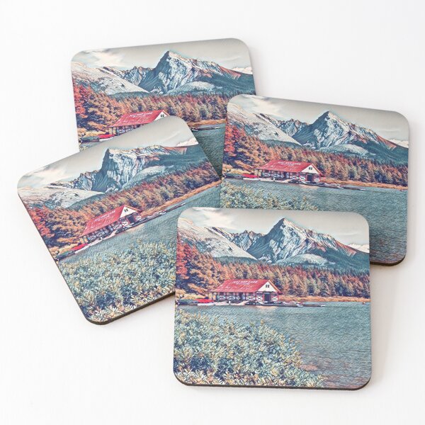 Item preview, Maligne Lake Boathouse- Jasper National Park, Canada designed and sold by Adventure Alberta.