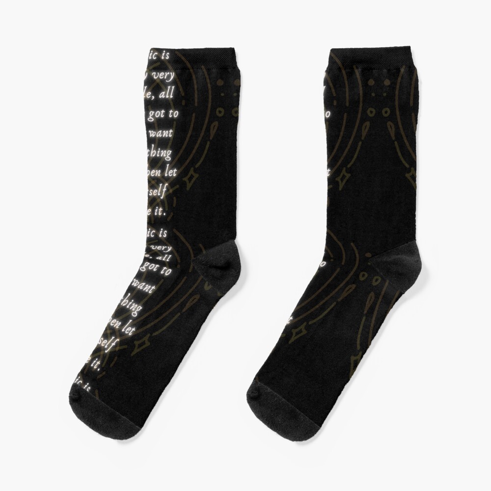 Magic is Very Simple Socks