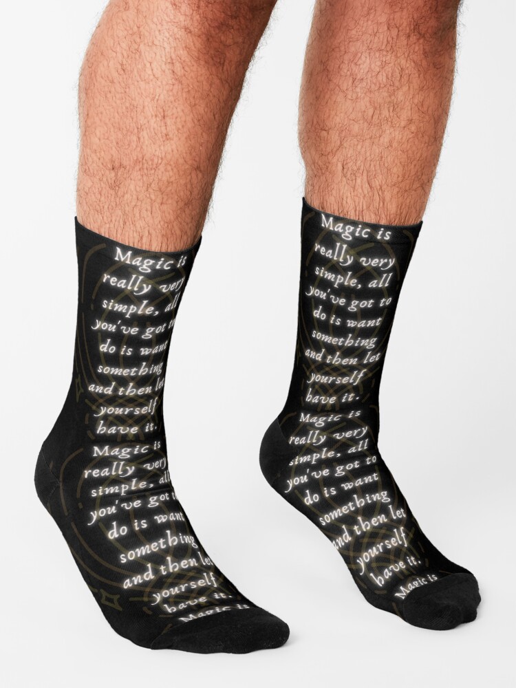 Alternate view of Magic is Very Simple Socks