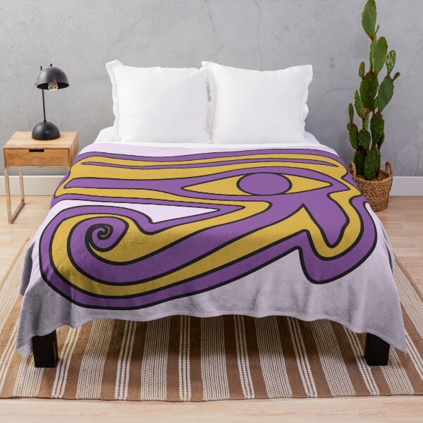 Item preview, eye of horus purple sticker designed and sold by mariahparker111.