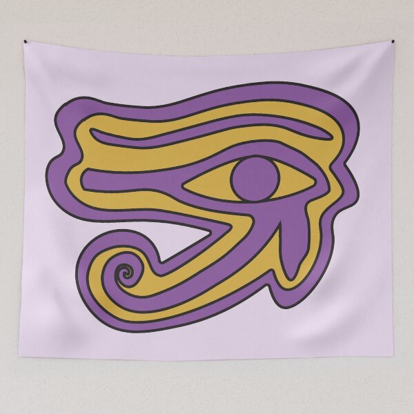 Item preview, eye of horus purple sticker designed and sold by mariahparker111.
