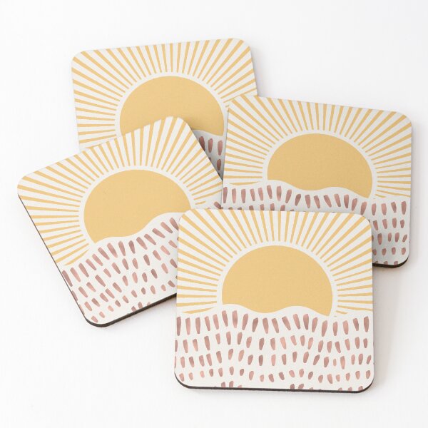 Item preview, abstract sun and waves designed and sold by allyhom.
