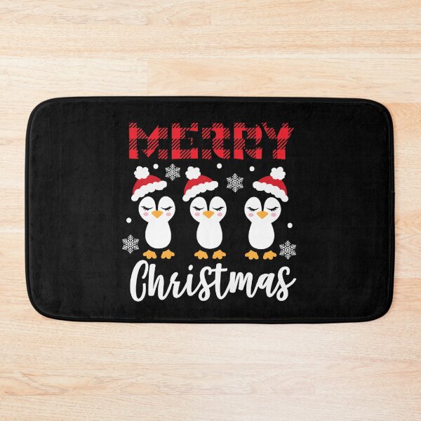 Item preview, Merry Christmas Penguins designed and sold by WisdomInspired.