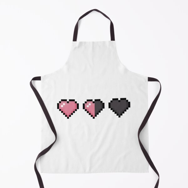 Item preview, pixel hearts decreasing designed and sold by JochelleArts.