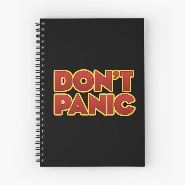 Item preview, Two words: Don't Panic designed and sold by TeamPineapple.