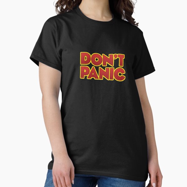 Item preview, Two words: Don't Panic designed and sold by TeamPineapple.