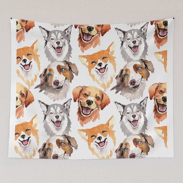 Item preview,  Dogs pattern designed and sold by remonss.