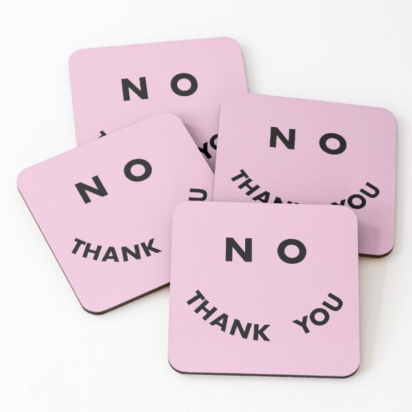 Item preview, No Thank You designed and sold by Mita Hego.