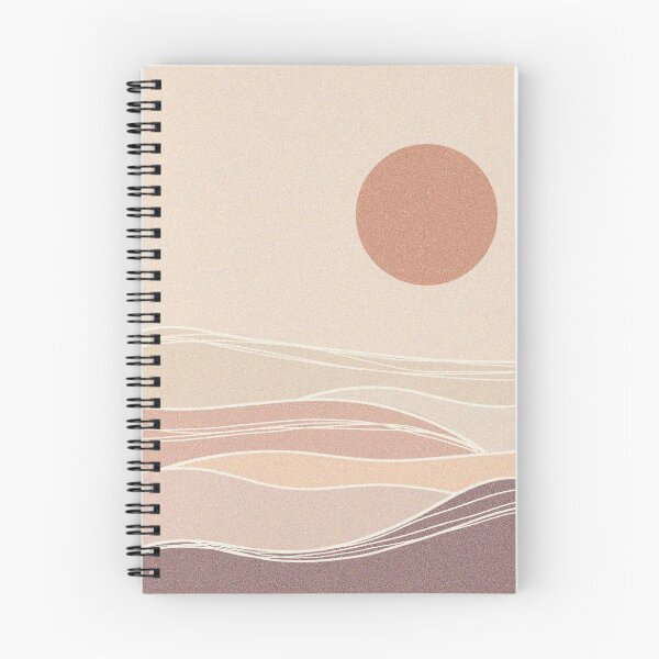 Item preview, boho abstract waves + sun designed and sold by allyhom.