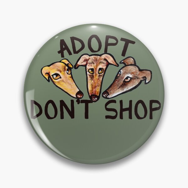 Item preview, Adopt don't shop designed and sold by FrictionMaxxing.