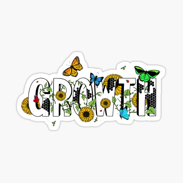 growth Sticker