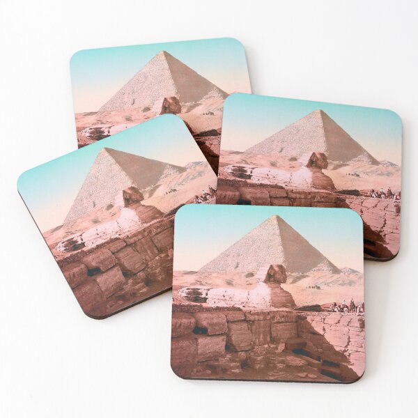Item preview, Temple Of The Sphinx - Cairo Egypt - Circa 1900 Photochrom designed and sold by warishellstore.